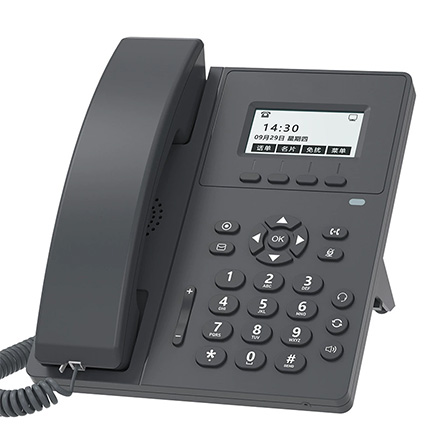 V100W 2.3-inch Monochrome Screen Wi-Fi IP Phone