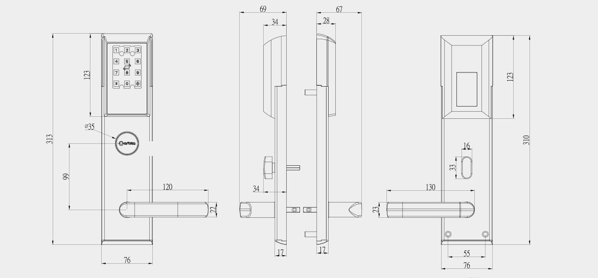 E3592-HOTEL-LOCK-SIZE