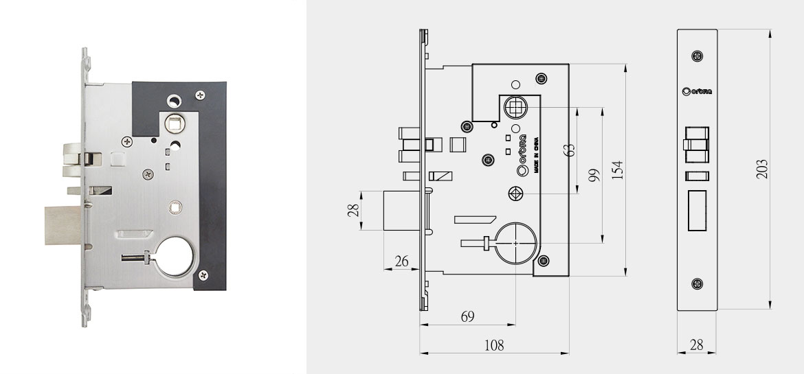 E3592-LOCK-mortise-SIZE